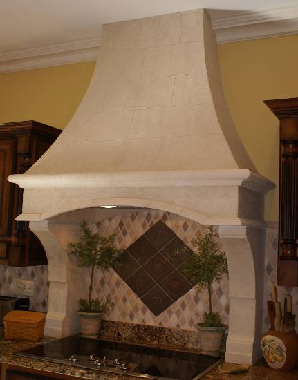 Kevin Wilcox 4 pcs light weight Stone Hood with Cast Stone Legs